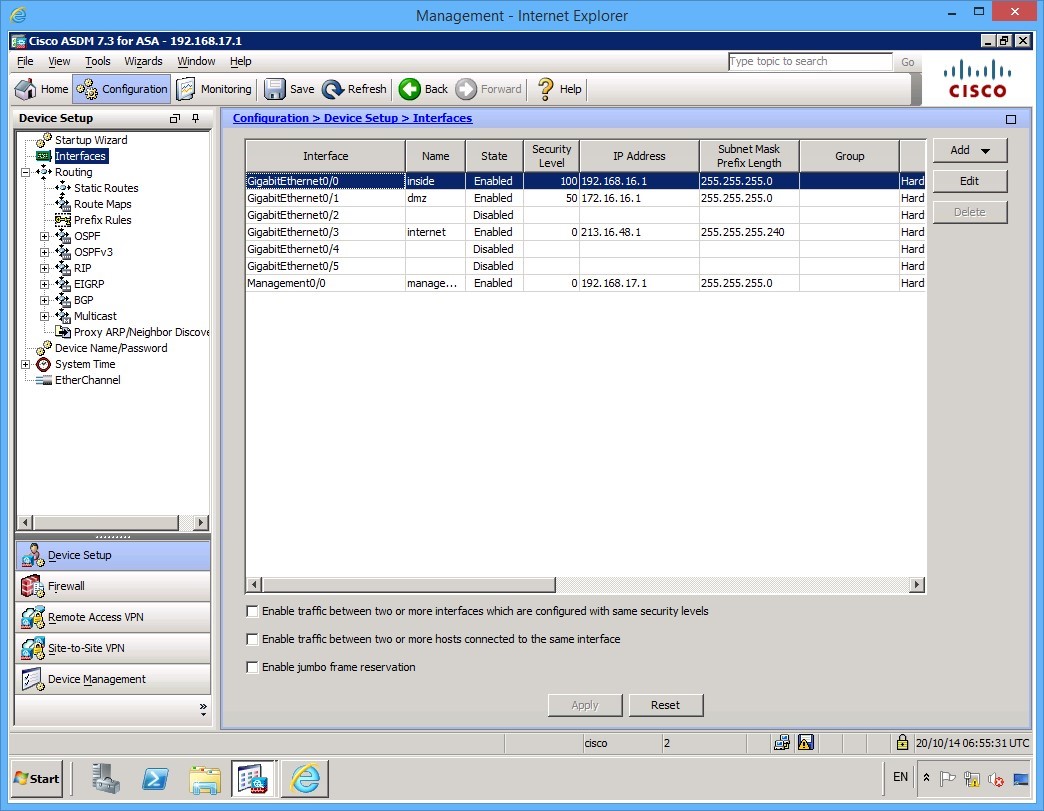 Practice Labs screenshot.